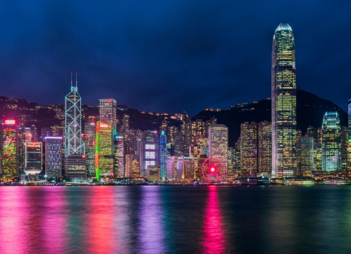 ビクトリアピーク＿100万ドルの夜景